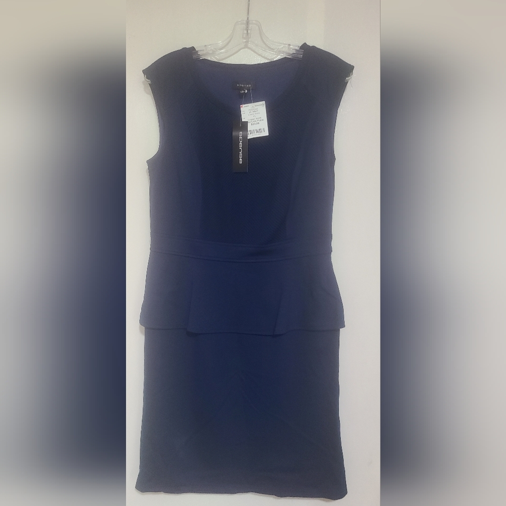 NWT Spense Dark Blue dress, Size 10